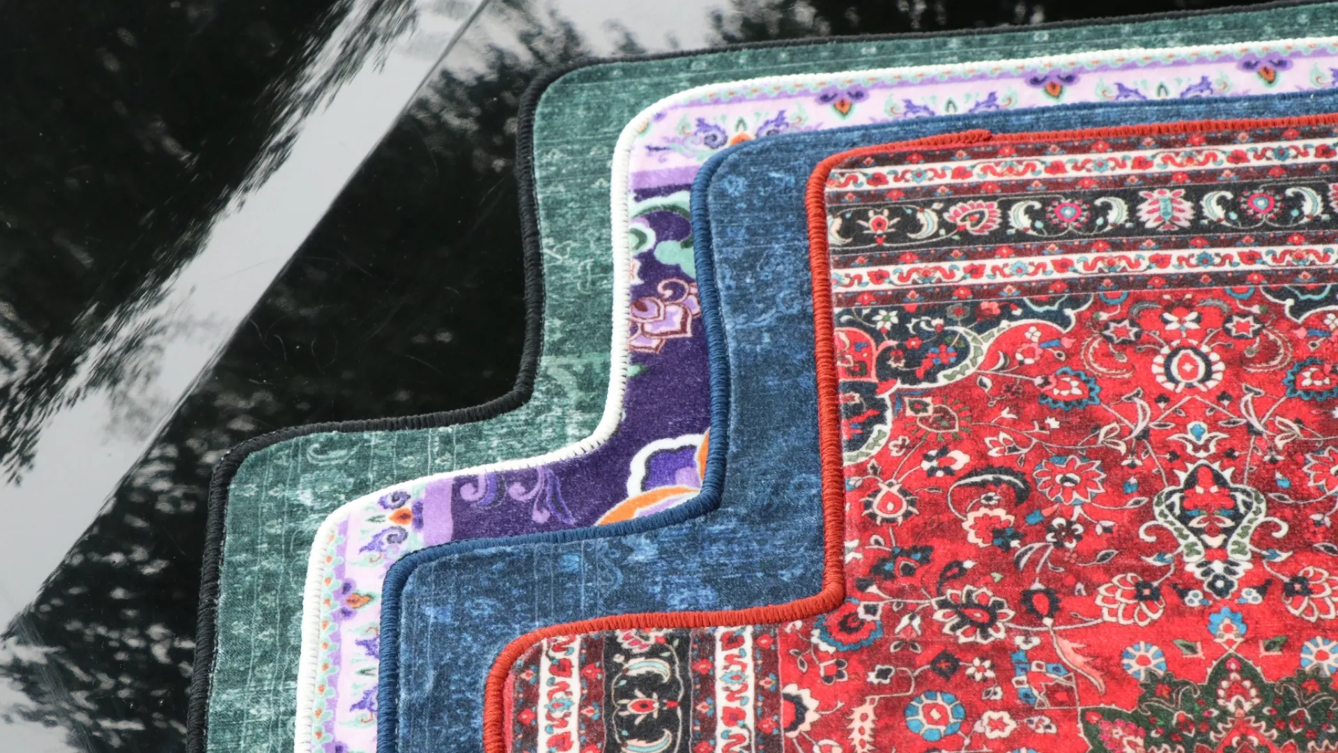 For Automatic Cars – Carpet Comfort Floor Mats | Cost-Effective, Universal, Soft & Pretty